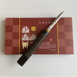 Белый чай старый Фудин Тайму Фучжоу 2015 год блин 357 г. Photo 3